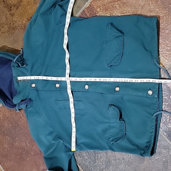 Vintage Nuovo Jeanswear Attached Hoodie Flannel lined Jacket - Picture 5 of 7